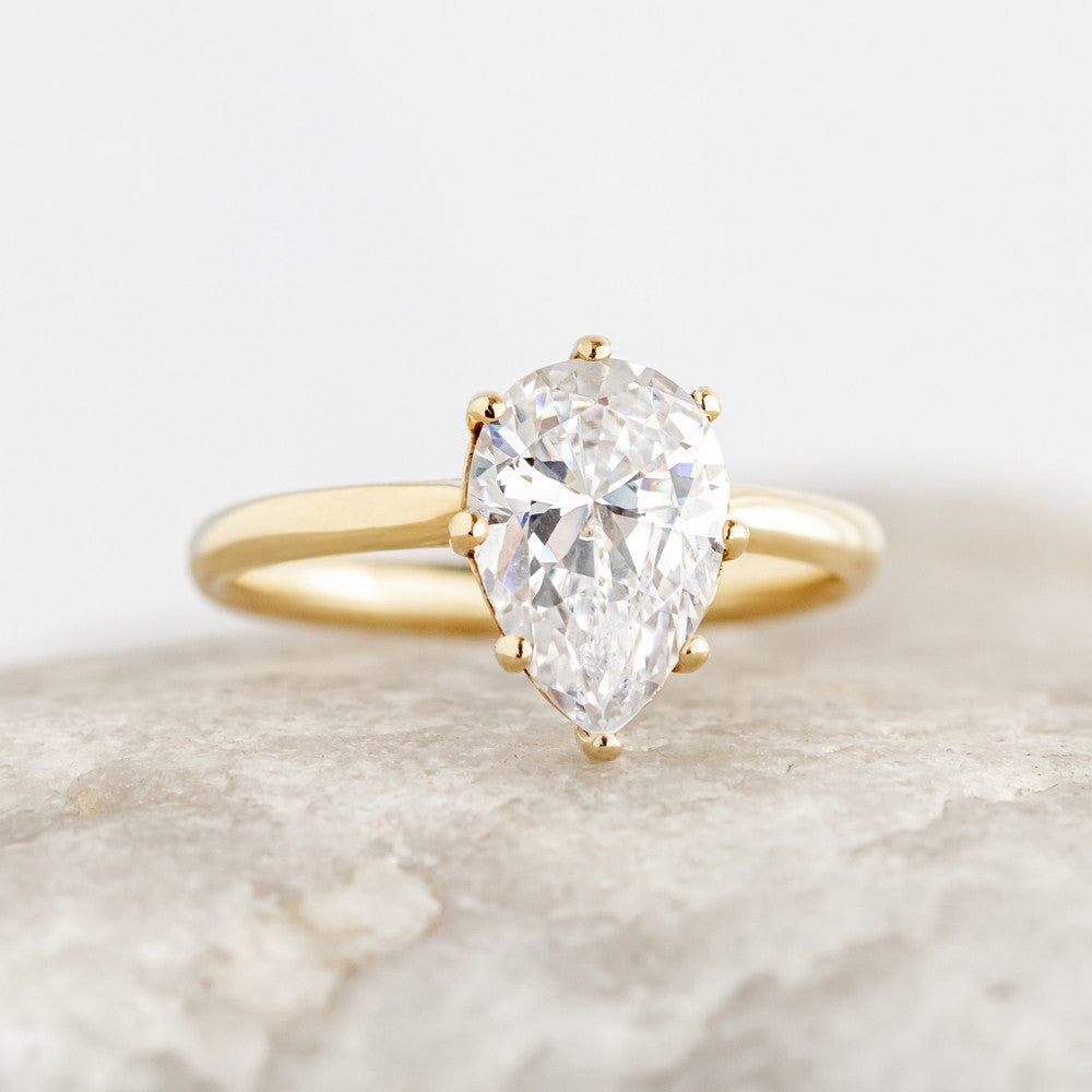 Annabelle ~ Pear Cut Ring