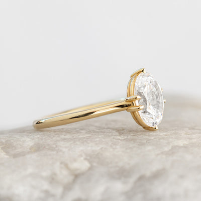 Odette 6 prong engagement ring