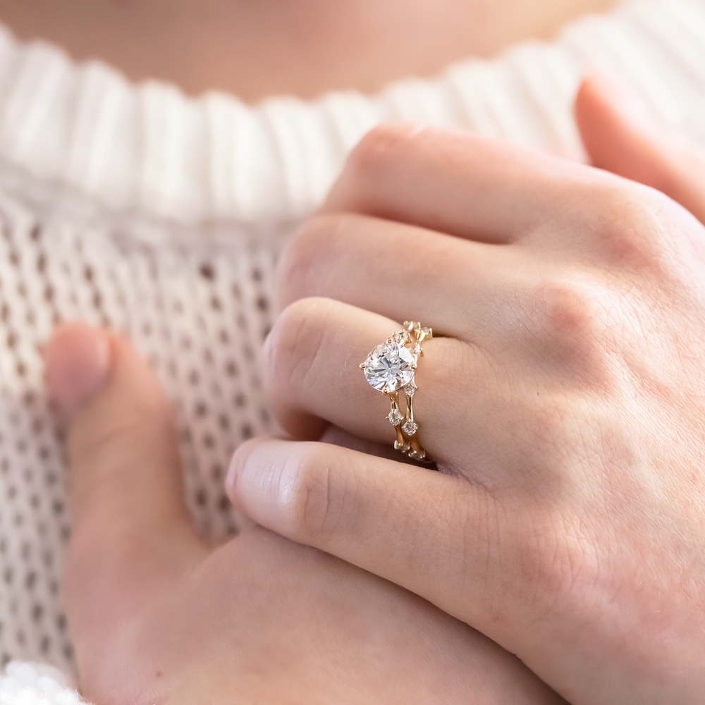 Catalina Brilliant Cut Engagement Ring