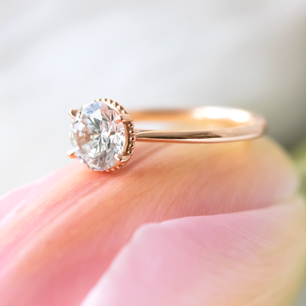 Clio Brilliant Cut Engagement Ring
