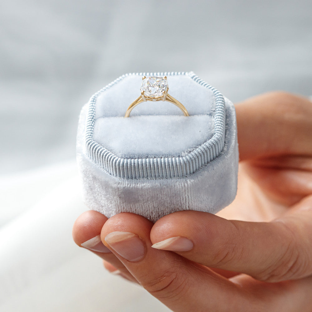 Lily Cushion Cut Engagement Ring