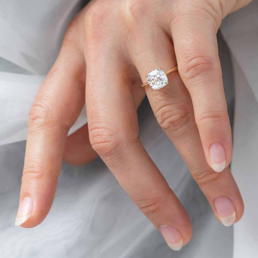 Lily ~ Cushion Cut Ring
