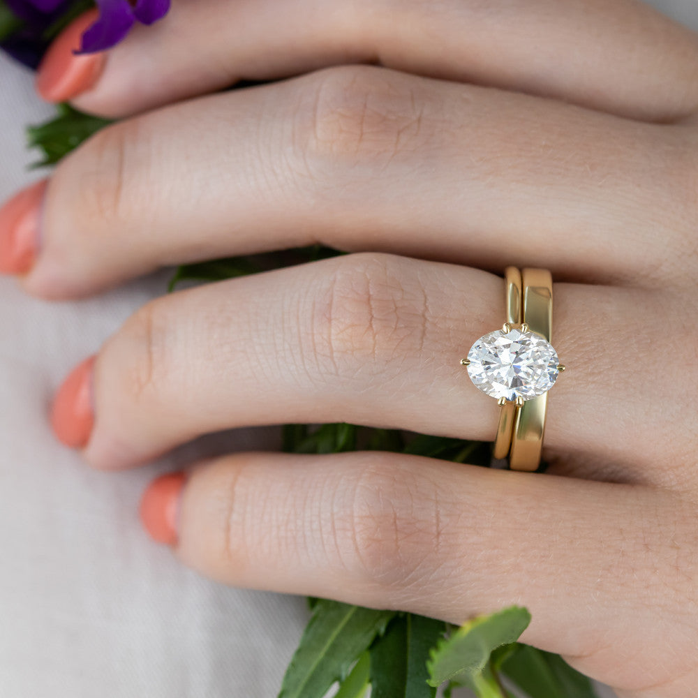 Odette ~ Oval Cut Solitaire Ring