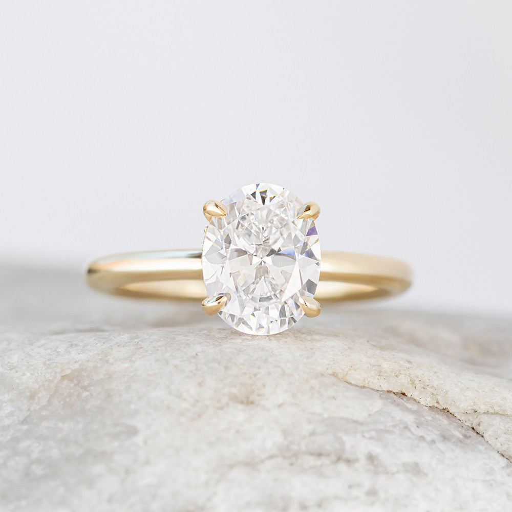 Skylar ~ Hidden Halo Ring