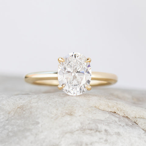 Skylar ~ Hidden Halo Ring