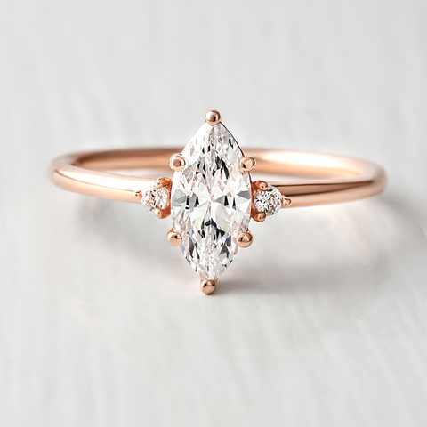 August ~ Marquise Cut Ring