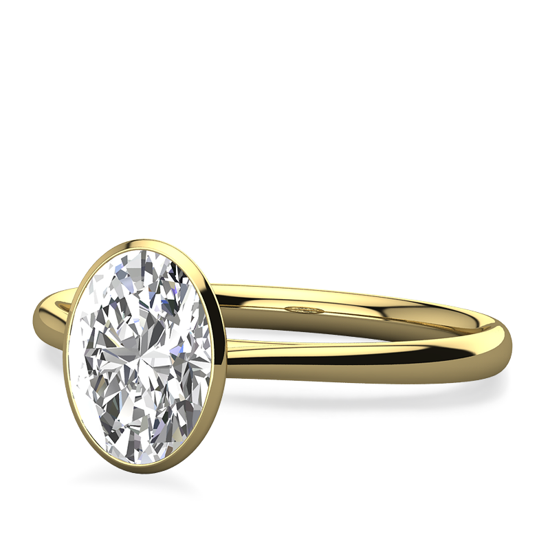 Betsy Oval Cut Engagement Ring