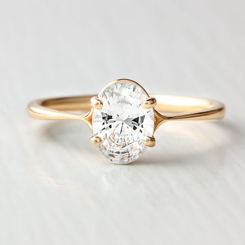 Clementine ~ Oval Cut Ring