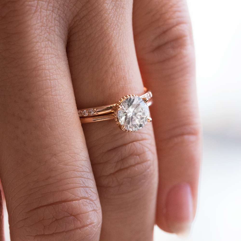Clio Brilliant Cut Engagement Ring