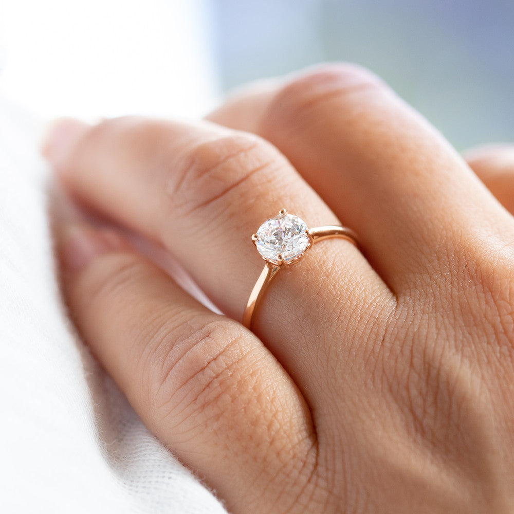 Lily Brilliant Cut Ring | Laura Preshong – Laura-Preshong-Jewelry