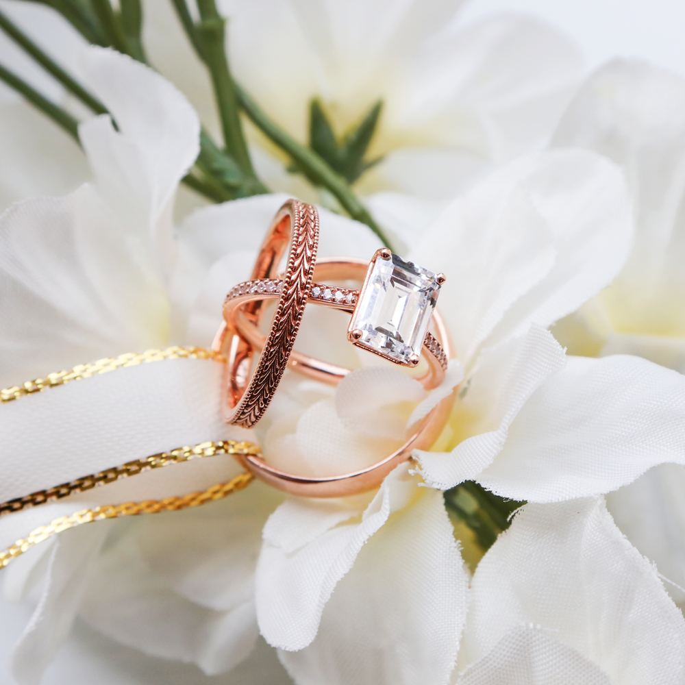 Ella ~ Emerald Cut Ring