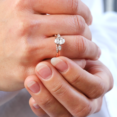 Madison Oval Engagement Ring